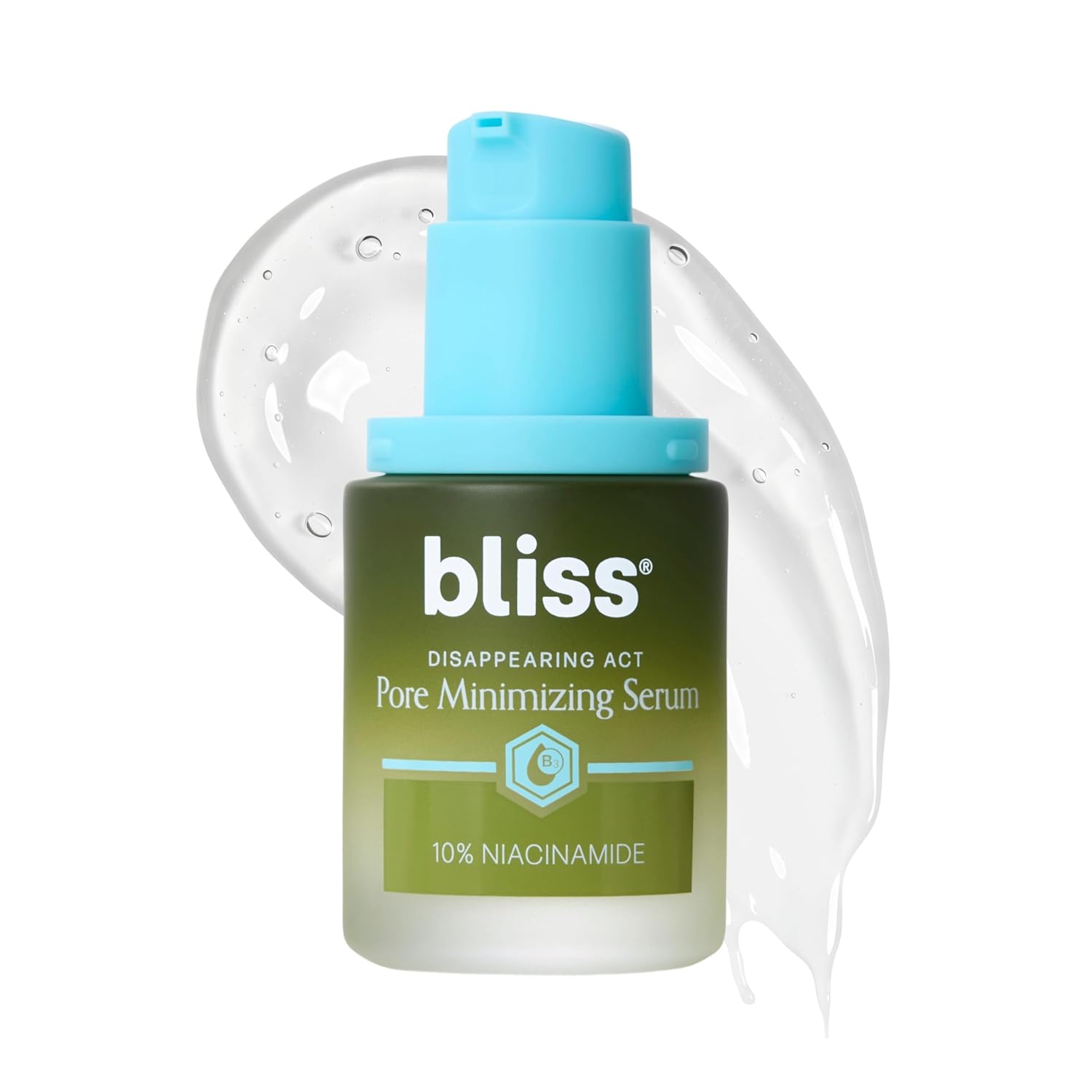 Unlock Flawless Skin: Bliss Pore-Minimizing Serum Reduces Pores & Dark Spots!
