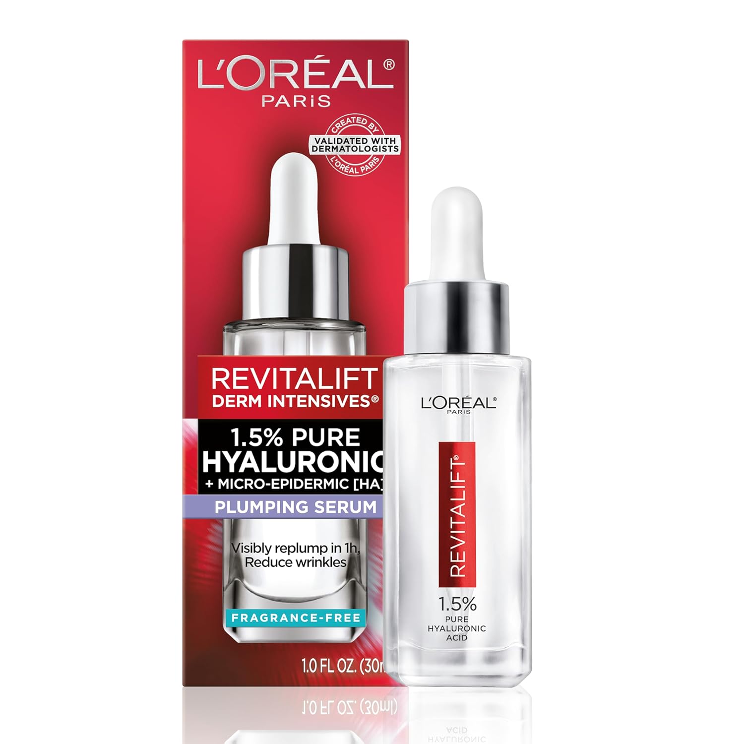 Unlock Youthful Skin: L’Oreal Revitalift 1.5% Pure Hyaluronic Acid Anti-Aging Serum!